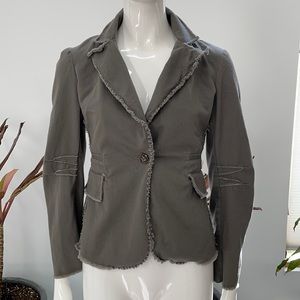 Aziz Women’s Frayed Jacket - Small